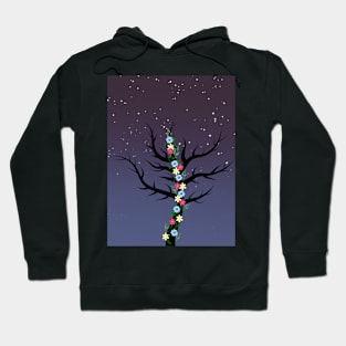 Trees and Flowers Hoodie